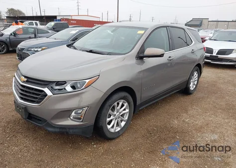 2018 Chevrolet Equinox Lt из США, поврежденный, VIN 3GNAXJEV5JS504135